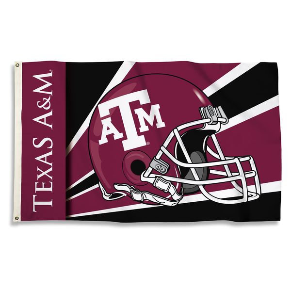Texas A&M Aggies 3x5 Helmet Flag