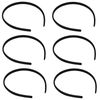 Pack of 6 x Alice Bands [White]