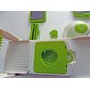 2 for 1 Multi Chopper & Kitchen Scissors Combo -Chopper Dicer Peeler Cutter