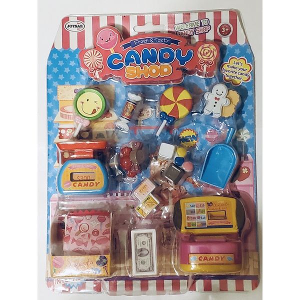 12pcs Candy Shop Toy Play Set, NEW Early Education Gifts, Ships Next Day!