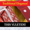 VFM - Red & White Gift Box Baubles 5cm Candy Cane (3 Pack) - Christmas Decorations