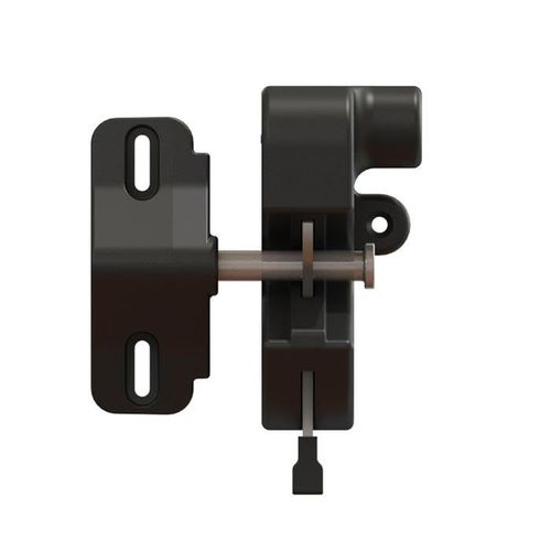 Nationwide Industries Traverse Gate Latch for 4"" Posts, Black