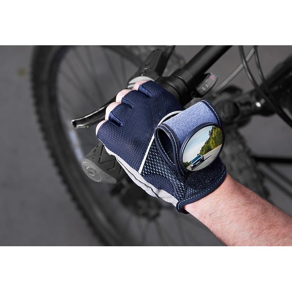 Sharper Image Rearview Mirror Cycling Gloves