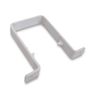 Rainwater Pipe Accessories - White Downpipe - Square Pipe Clips Pack of 5