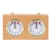Chess Timer,International Chess Clock,Professional Chess Clock Game Timer, Analogue Clock Chess Timer,No Battery Needed,High Accuracy Mechanical Tool