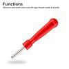 9x Valve Stem Puller Installation Chrome Tool Car Tire Change Plug Core Fgsbixtz