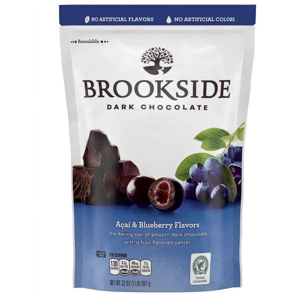 Brookside Dark Chocolate Acai & Blueberry Assortment, 2 LB