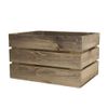 Pack of 4 - Rustic Crate Small - No Print