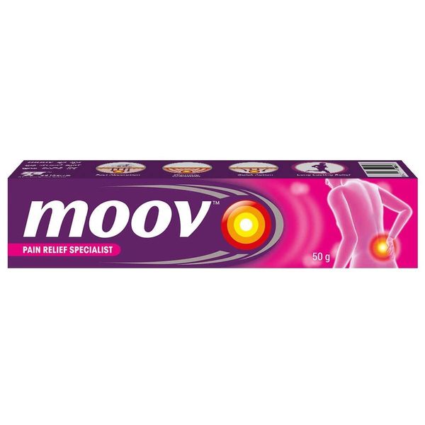 Mo.ov Pain Relief Cream- 50 gm X pk of 2