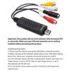 ClearClick VHS To DVD Wizard with USB Video Grabber & Free USA Tech Support