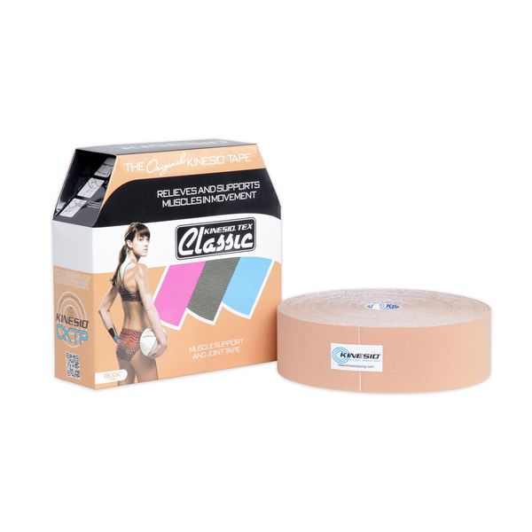 Kinesio Tex Classic Kinesiology Tape: 2 in x 103.3 ft. (Beige)