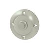 Solid Brass Round Contemporary Bell Button (Oil Rubbed Bronze)