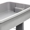 3-Tier Rolling Laundry Cart Plastic Multi-Purpose Storage Organizer Home Office