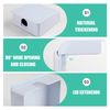 Plug Socket Covers, Self Adhesive Light Switch Socket Cover Box, Waterproof 86 Type Electrical Outlet Plug Protector, Dustproof Easy Access, Stylish Design for Home Protects Against Hazards