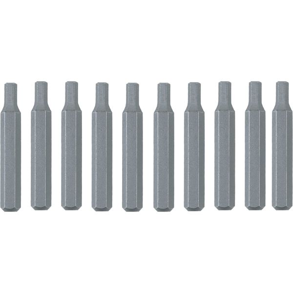 System 4 10 Pack Hex Metric Micro Bits 1.5mm x 28mm