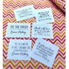 Sarcastic Quilt Label Assortment - Personalized Quilt Label Set