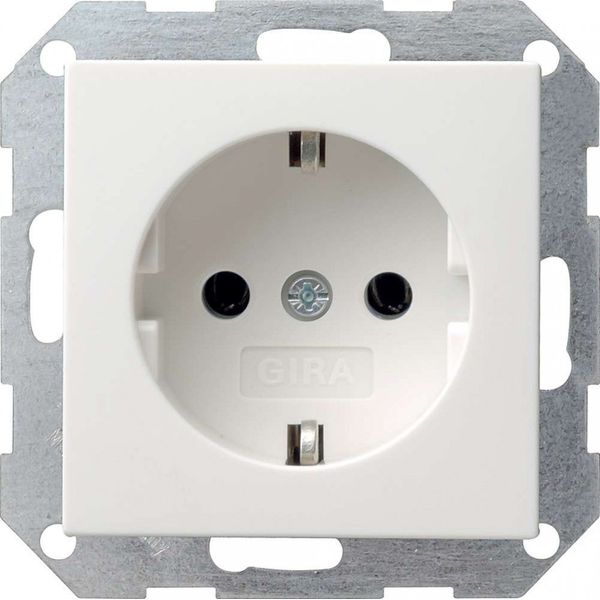 GIRA Schuko 046627 Socket Without Claw System 55 rw matt