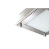 Philips MyLiving Zeus Wall Light Matt Chrome (Includes 1 x 12 Watts E14 Bulb)