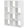 12 Cube Organizer Storage Bookcase Open Shelf for Home office Decor White