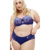 City Chic Renay Hi Brief Plus Size, Sapphire, 14-16