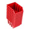 PAFEN Set of 10 x Stacking Boxes NP4 Red Storage Boxes Sorting Boxes