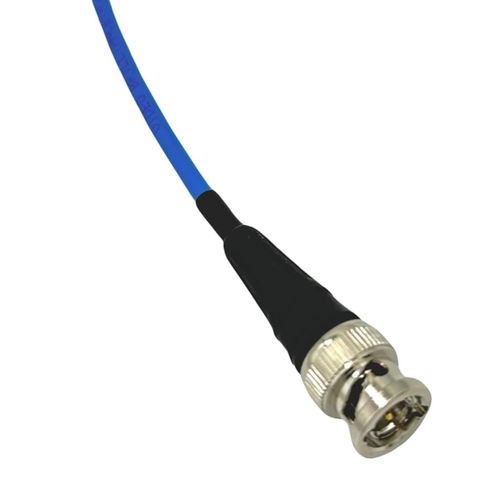 Cable Evolution 12G HD SDI Cable Mini RG59 - BNC to BNC - (1.0 Feet) (Blue)