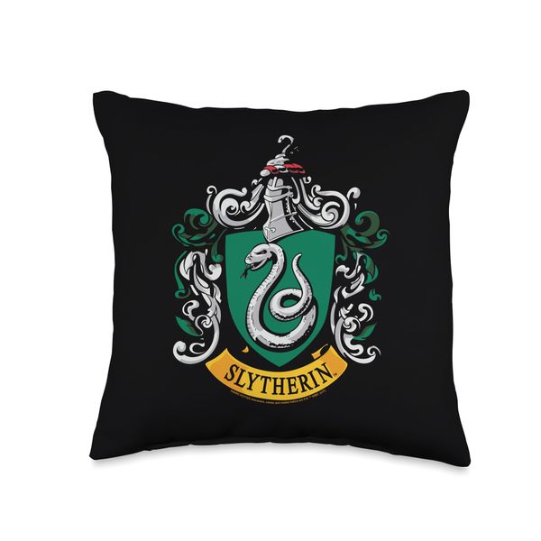 Harry Potter Slytherin House Crest Throw Pillow