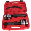 3PC Heavy Duty Coil Spring Compressor Strut Remover Installer Tool Suspension