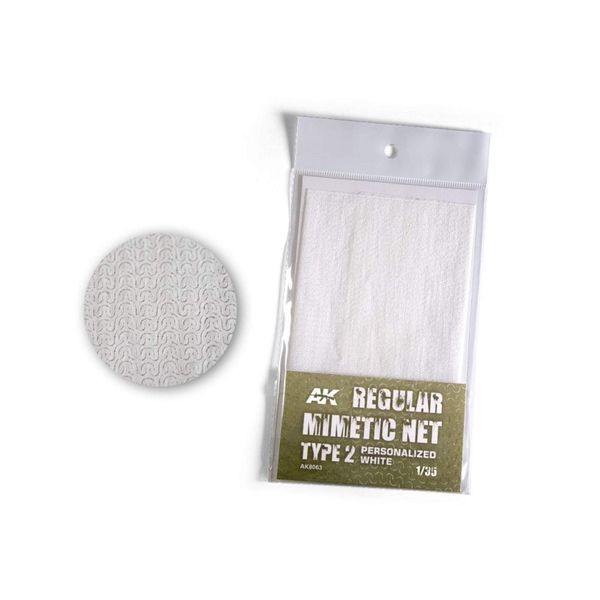 AK Interactive - Camouflage Net Type 2 White