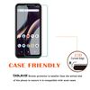 beukei (3 Pack) Designed for BLU G33 Screen Protector Tempered Glass,Touch Sensitive,Case Friendly, 9H Hardness
