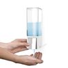Compactor Single Soap Dispenser, PET + ABS, White