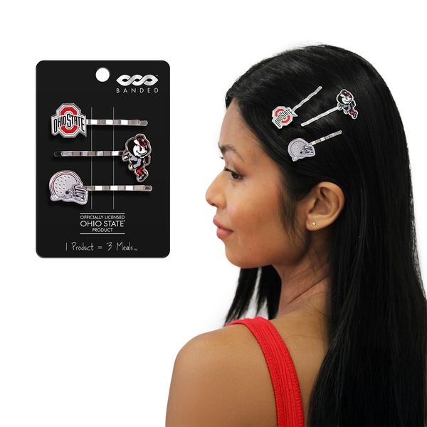Ohio State® Logo Bobby Pins