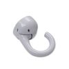 Hangman Products Indoor/Outdoor Elephant Hook Ceiling, White, 1 Hanger