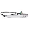 TRQ Front Left Exterior Door Handle Chrome Drivers Side Compatible with 2007-2012 Mazda CX-7