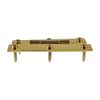 3" Solid Brass Cabinet H Hinge Offset PVD Long Lasting Finish Pack of 2