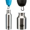 Trixie Bottle with bowl, stainless steel/plastic ( Assorted Color )