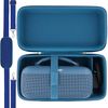 Khanka Hard Travel Case Replacement for Bose Soundlink Max Bluetooth Speaker,Case Only (Blue)