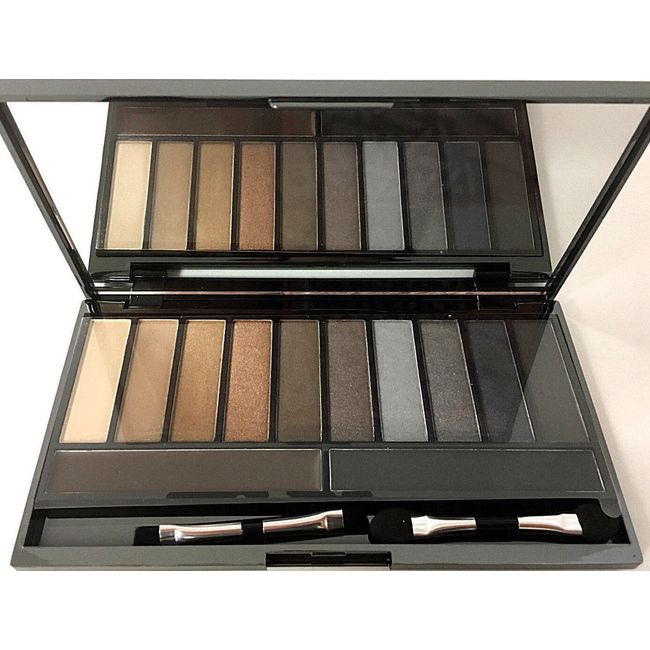 MACY'S IMPULSE BEAUTY COLLECTION - NIGHT EYE PALETTE, 10 SHADOWS & 2 EYELINERS