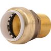 (3)- SharkBite 1 In. PVC x 1 In. MNPT Connector Model UIP140A