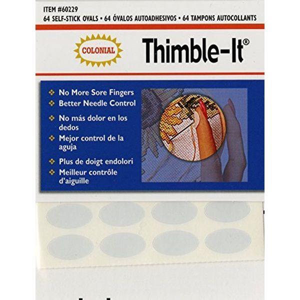 Colorbok Thimble-It Finger Pads, 64 Per Package by Colorbok