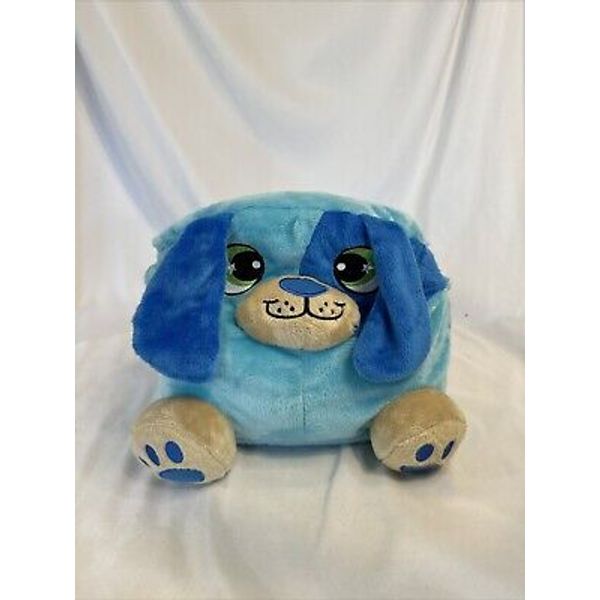 Lunch Pets Insulated Kids Lunch Box blue plush Hungry Pup Snack Bag Great Condit