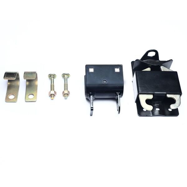 2 Way Lockable Gate Latch Small Black Cattle fence Replaces speeco S16100700