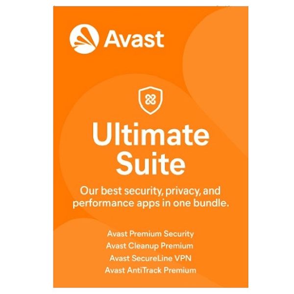 Avast Ultimate  1 Year  10 Devices