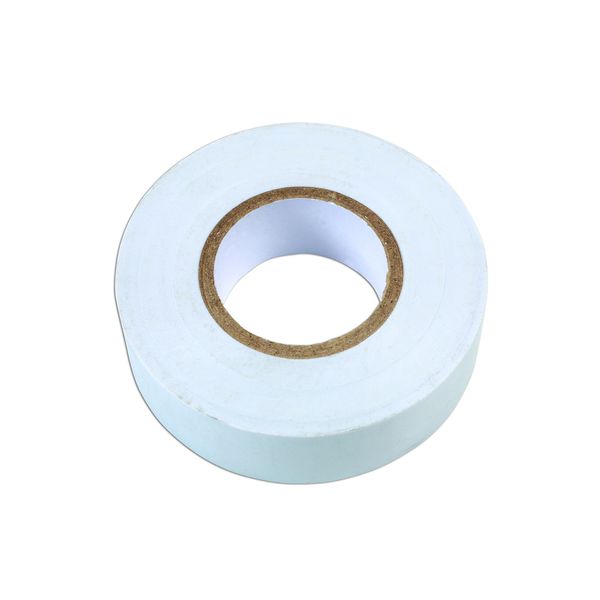 Connect 30381 White PVC Insulation Tape 19mm x 20m 10pc