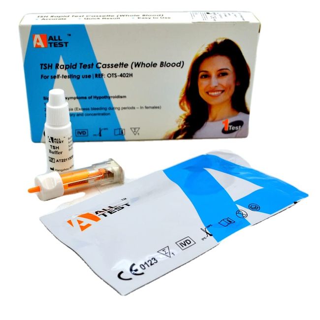 Underactive Thyroid Testing Kit, TSH Blood Tests for Hypothyroidism ALLTEST