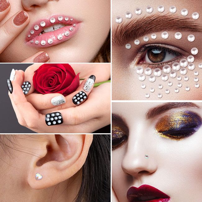 Glitter Face Gems Adhesive Rhinestone Jewel Tattoo Sticker Festival Body  Make Up