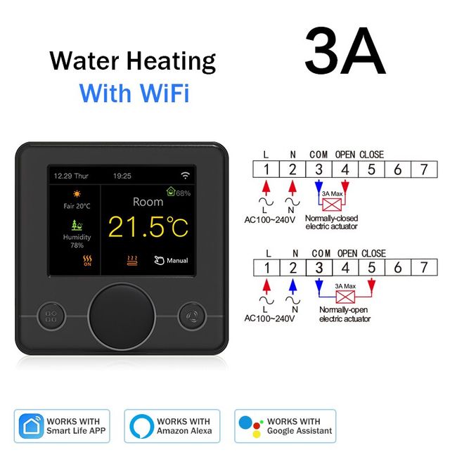 tuya smart wifi best programmable thermostat