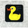 Don't Touch My Duck Tactical Morale PVC Patch, Rubber Ducky Bird Patch