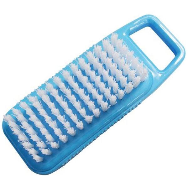 OHE Brush, Blue, Approx. Height 4.3 x Width 1.6 x Height 1.2 inches (11 x 4.2 x 3 cm), Hand Wash Shima, Senka Nail Brush, Stain Removal,