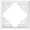 Kopp Malta 309113063 Cover Frame for Vertical and Horizontal Mounting 1x, Arctic